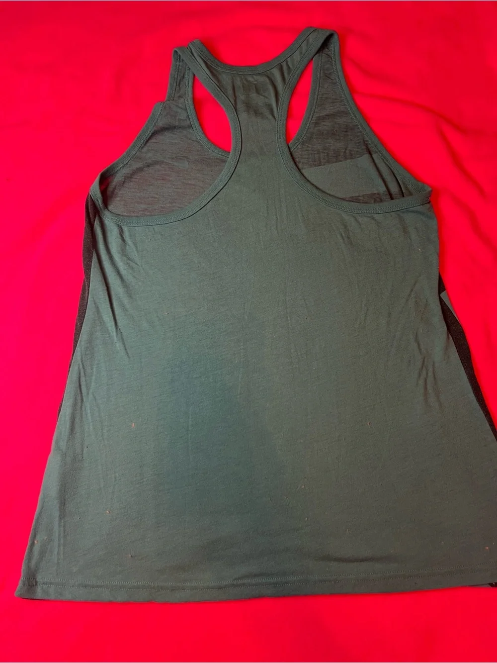 Nike Women’s Dri-FIT Racerback Tank - Black/Teal